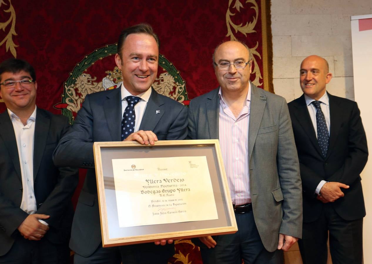 Entrega de los premios &#039;Vino de Museo 2015&#039; en el Museo del Vino de Peñafiel (Valladolid)