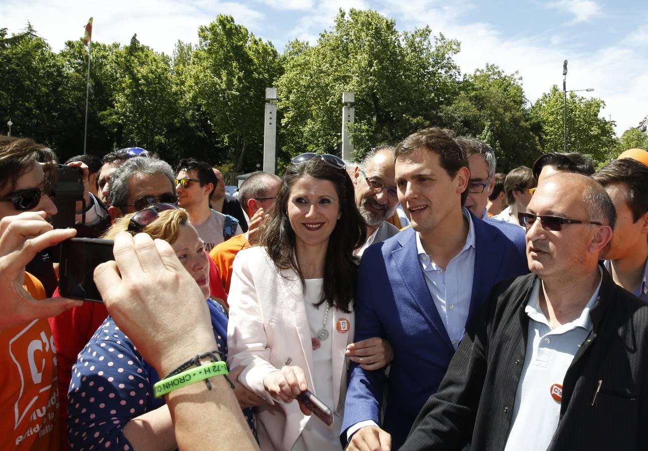 El presidente de Ciudadanos, Albert Rivera, visita Valladolid