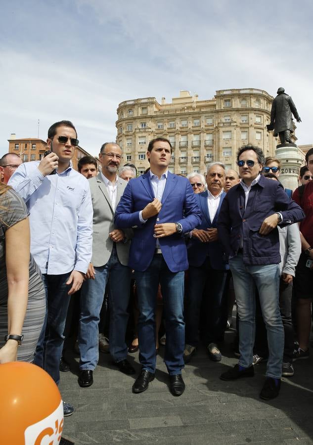 El presidente de Ciudadanos, Albert Rivera, visita Valladolid