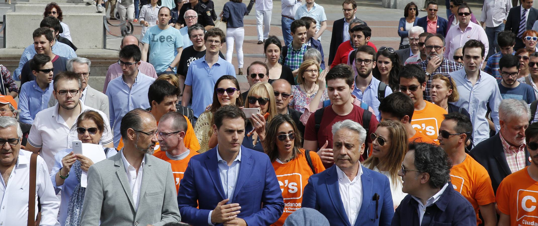 El presidente de Ciudadanos, Albert Rivera, visita Valladolid