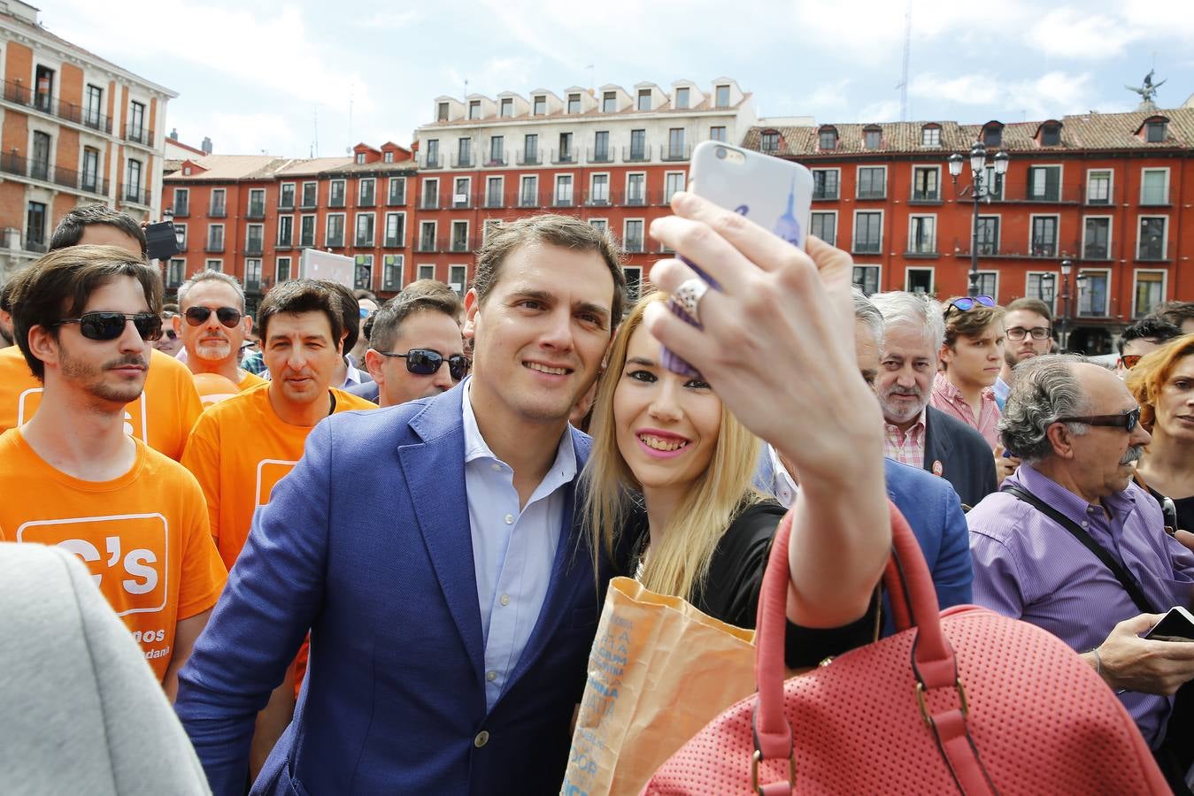 El presidente de Ciudadanos, Albert Rivera, visita Valladolid