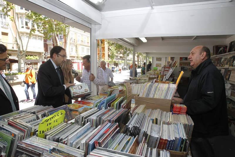 Inauguración de la XXIII Feria de Libro Antiguo y de Ocasión de Palencia