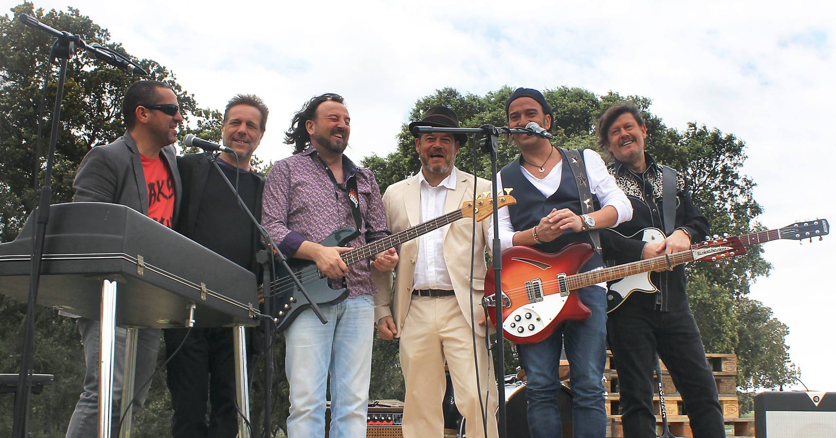 Los Secretos ruedan el videoclip de su nuevo disco en las Bodegas PradoRey