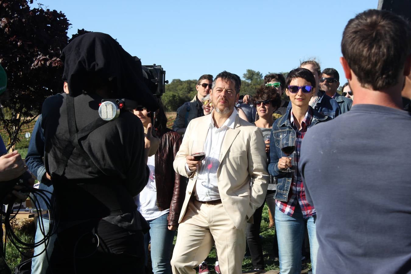 Los Secretos ruedan el videoclip de su nuevo disco en las Bodegas PradoRey