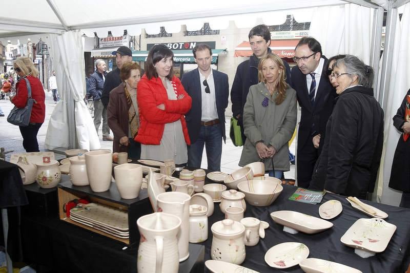 Inauguración de la Muestra de Cerámica de la Feria Chica de Palencia