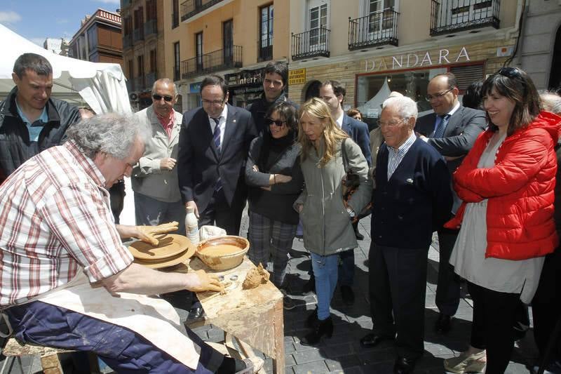 Inauguración de la Muestra de Cerámica de la Feria Chica de Palencia