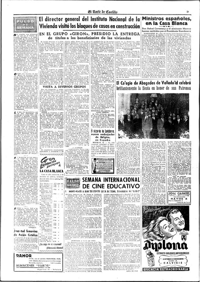 El Norte de Castilla, 25 de mayo de 1955