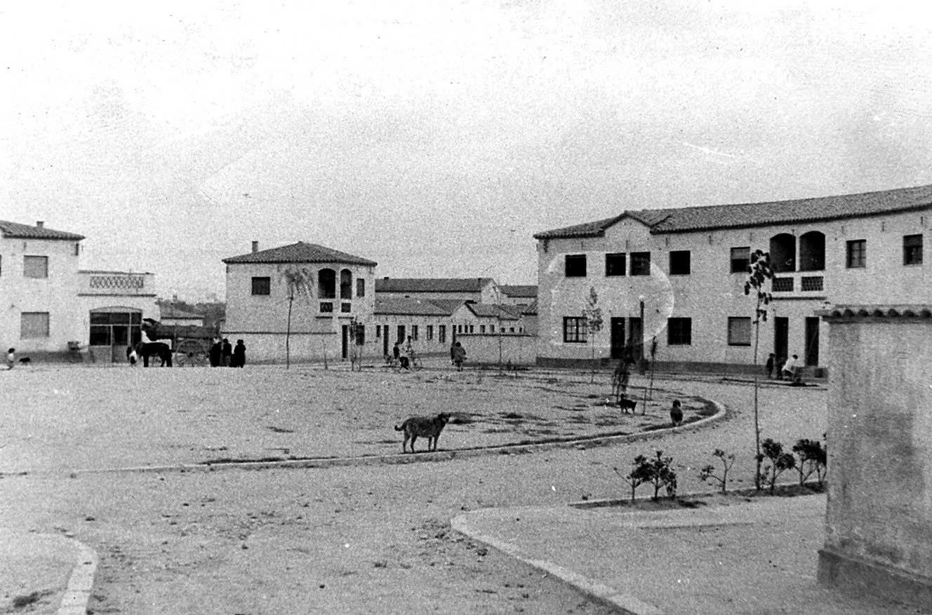 Imagen del barrio en los años 60.