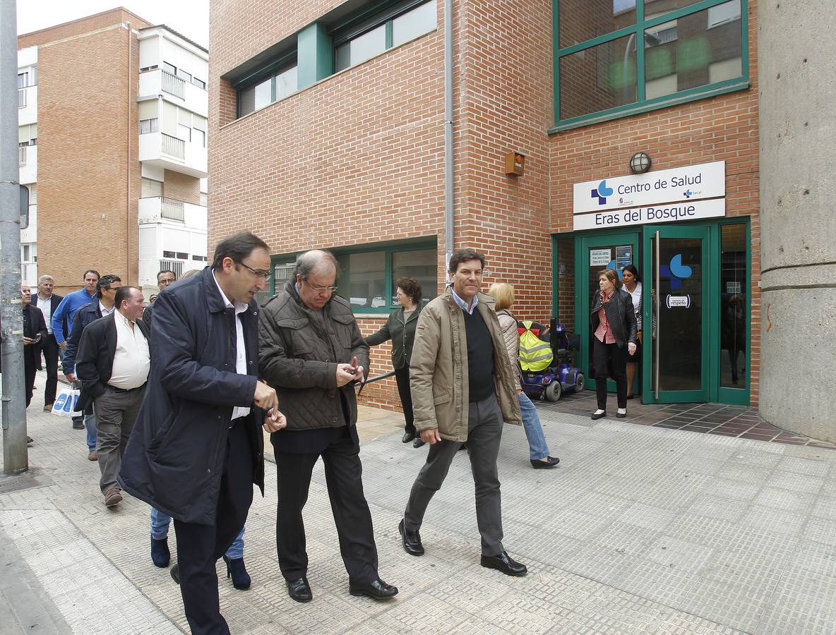 Visita de Juan Vicente Herrera a Palencia.