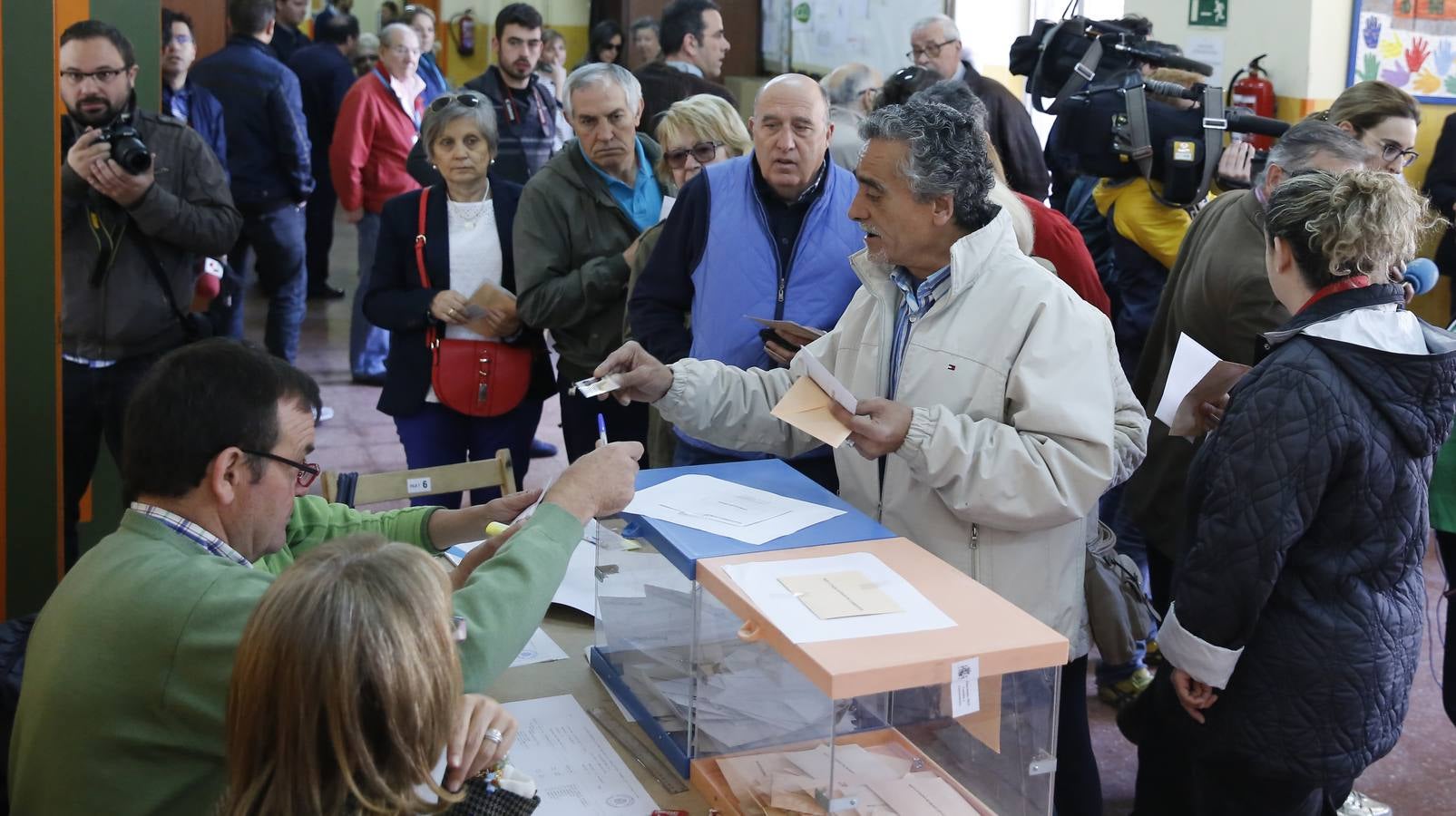 Ambiente electoral en Valladolid
