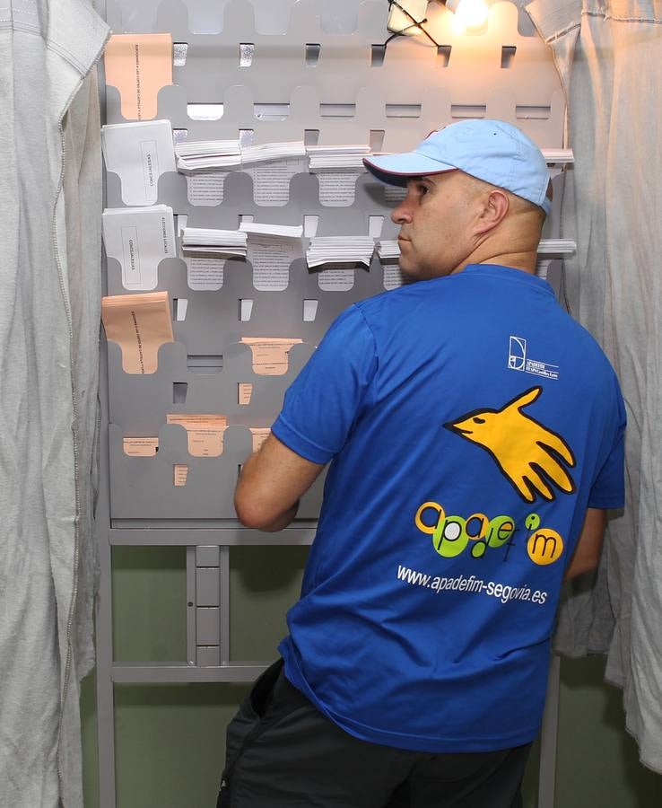 Jornada electoral en Segovia