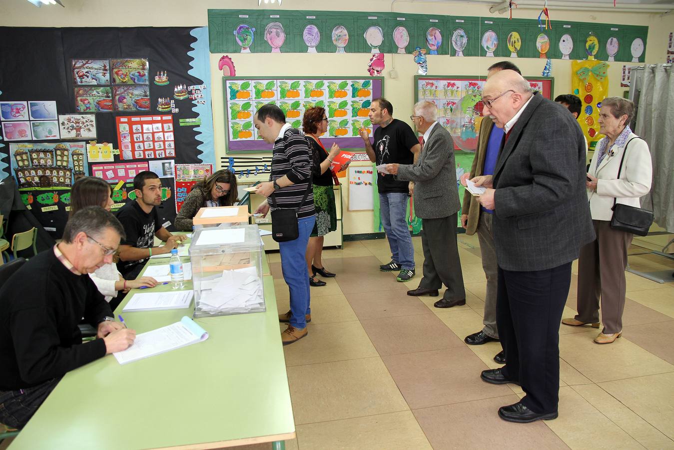 Jornada electoral en Segovia