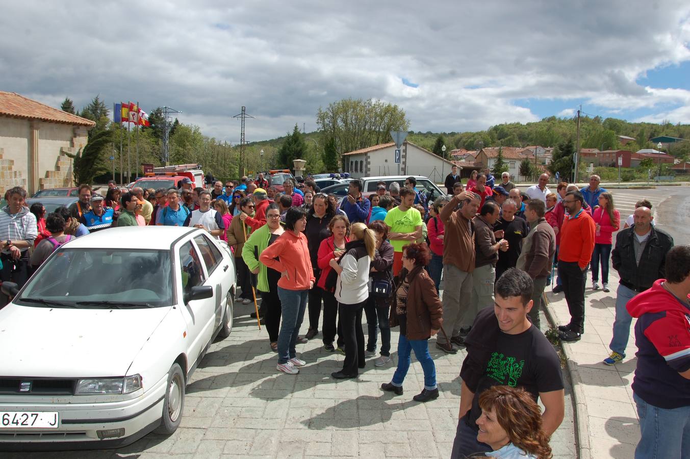 Vecinos de Guardo (Palencia) participan en la búsqueda del vecino desaparecido