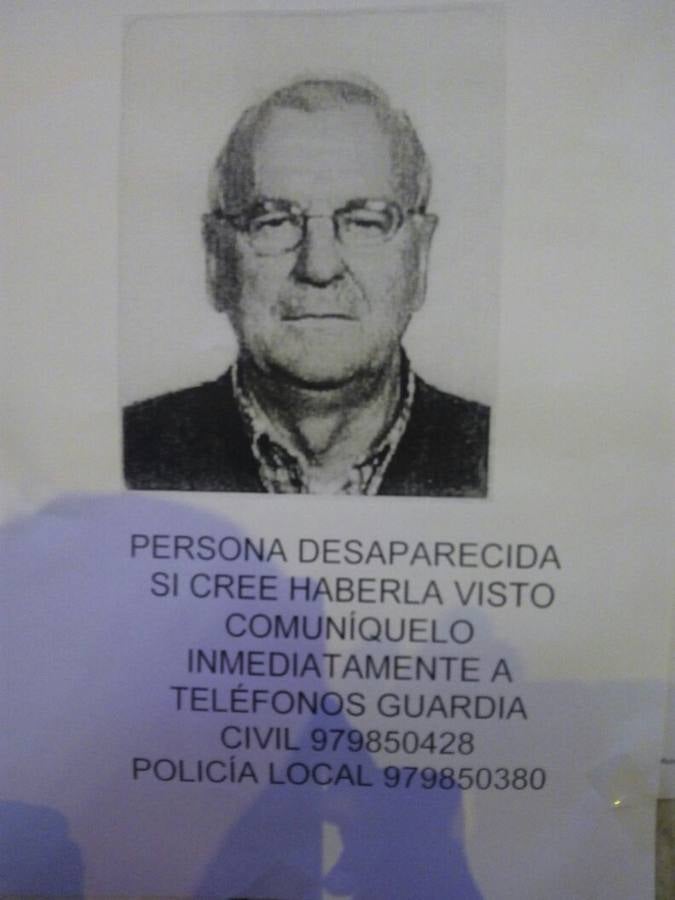 Vecinos de Guardo (Palencia) participan en la búsqueda del vecino desaparecido