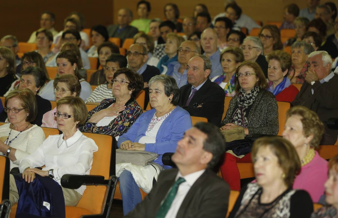 La dietista Marta Cendón en las Aulas de la Salud de El Norte de Castilla