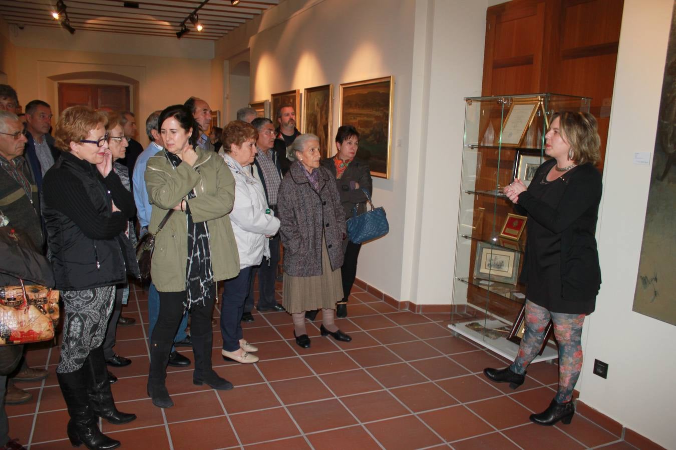 Exposición de Pedro Mozos en Baltanás (Palencia)