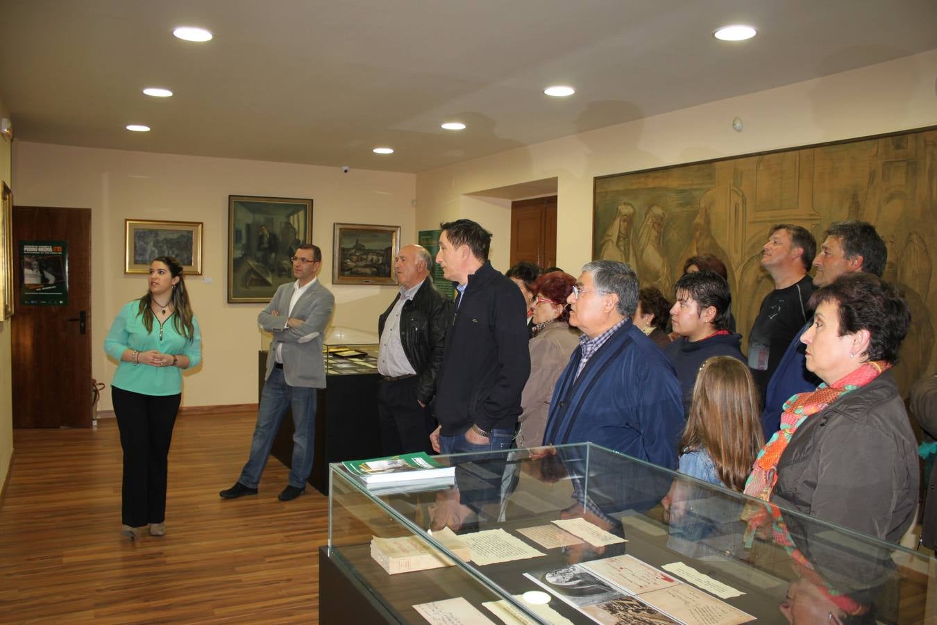 Exposición de Pedro Mozos en Herrera de Valdecañas (Palencia)