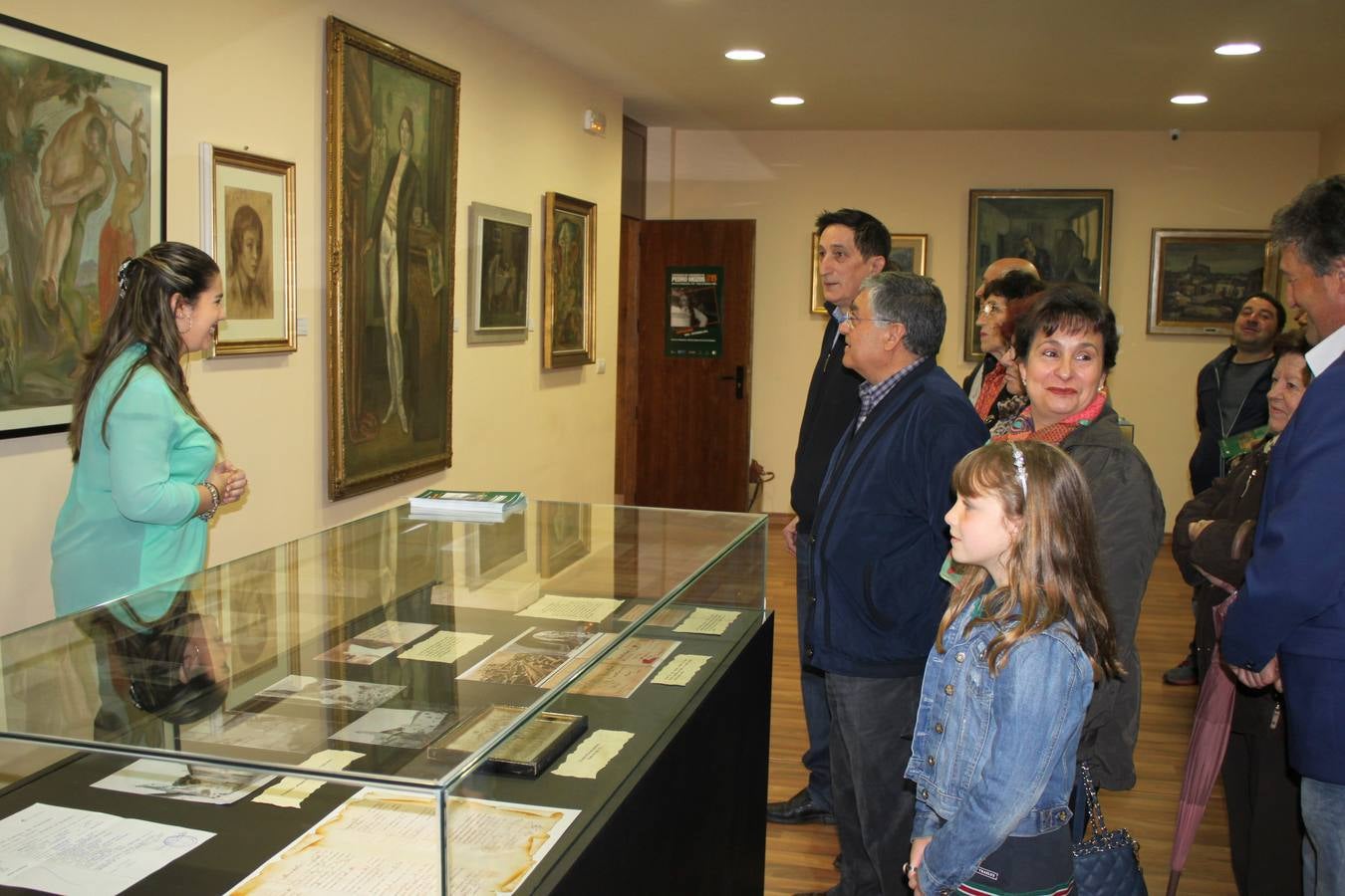 Exposición de Pedro Mozos en Herrera de Valdecañas (Palencia)