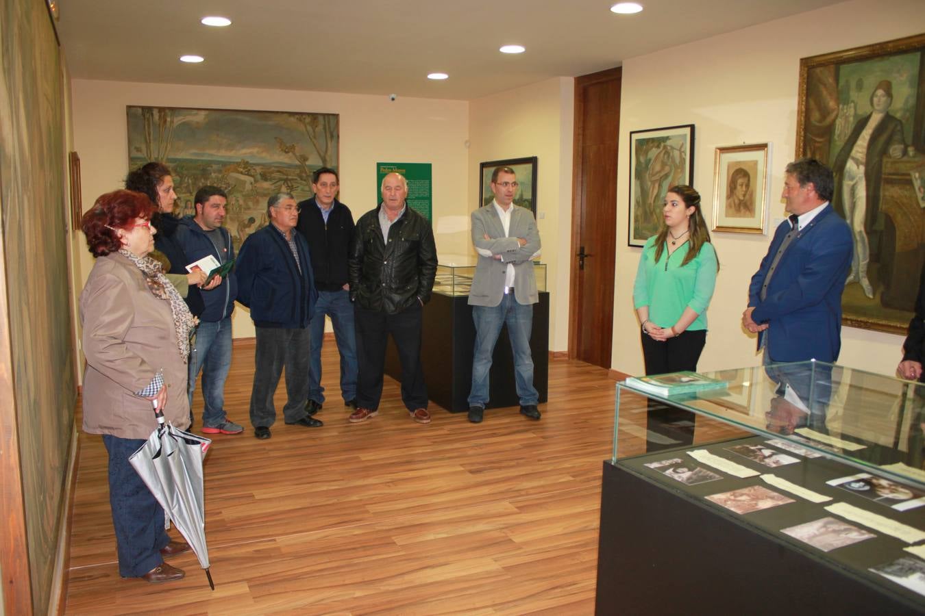 Exposición de Pedro Mozos en Herrera de Valdecañas (Palencia)