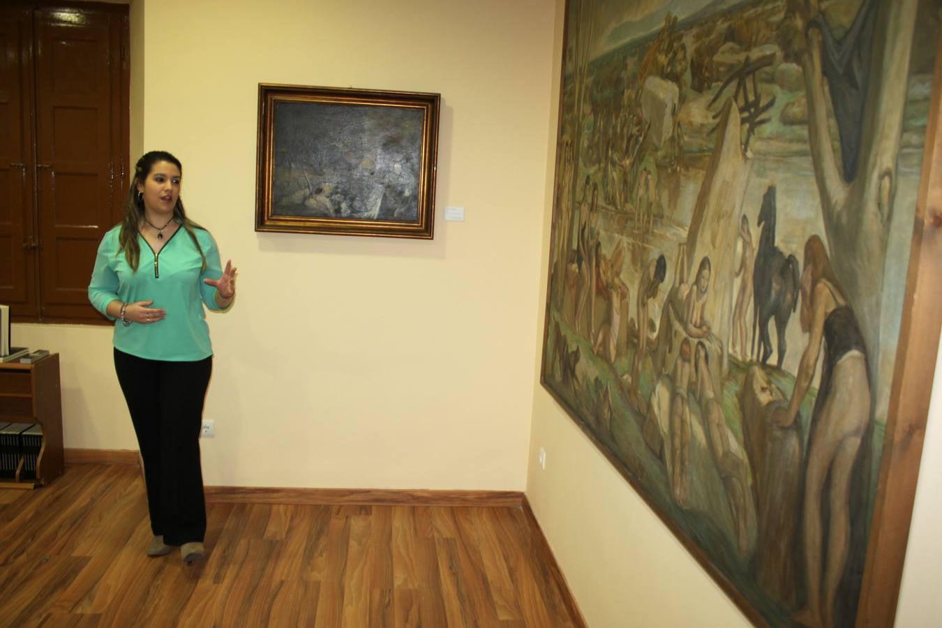 Exposición de Pedro Mozos en Herrera de Valdecañas (Palencia)