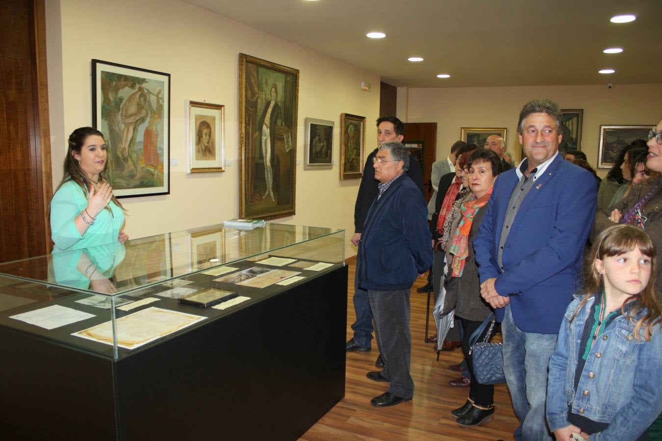 Exposición de Pedro Mozos en Herrera de Valdecañas (Palencia)