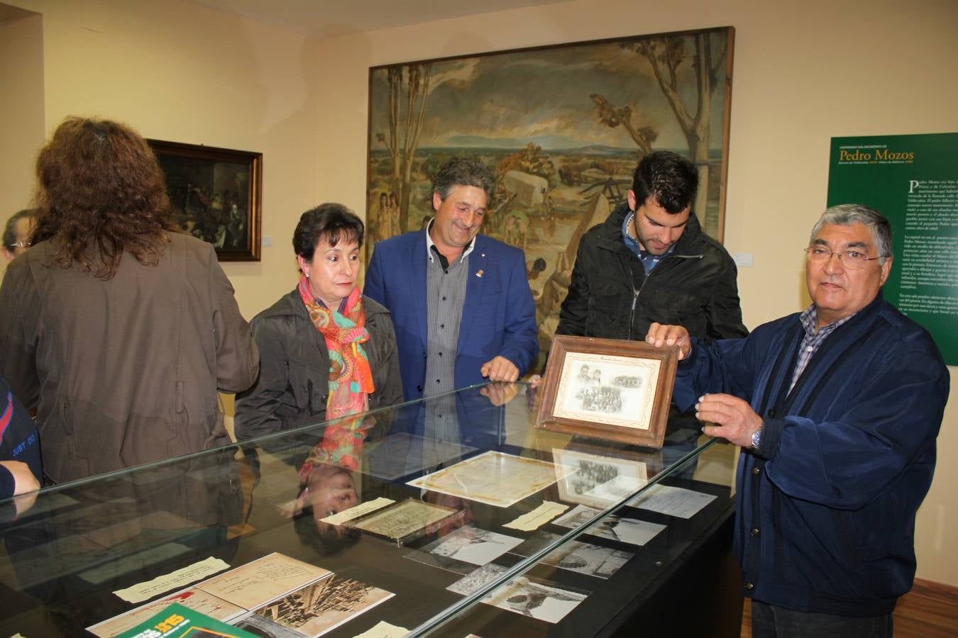 Exposición de Pedro Mozos en Herrera de Valdecañas (Palencia)
