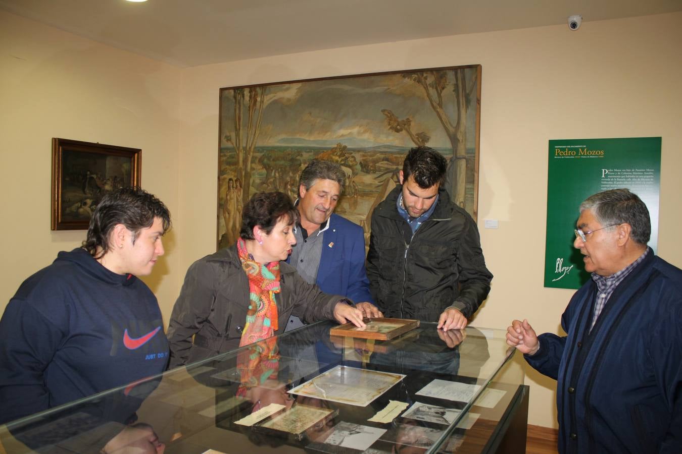 Exposición de Pedro Mozos en Herrera de Valdecañas (Palencia)