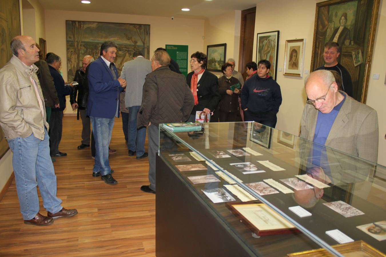 Exposición de Pedro Mozos en Herrera de Valdecañas (Palencia)
