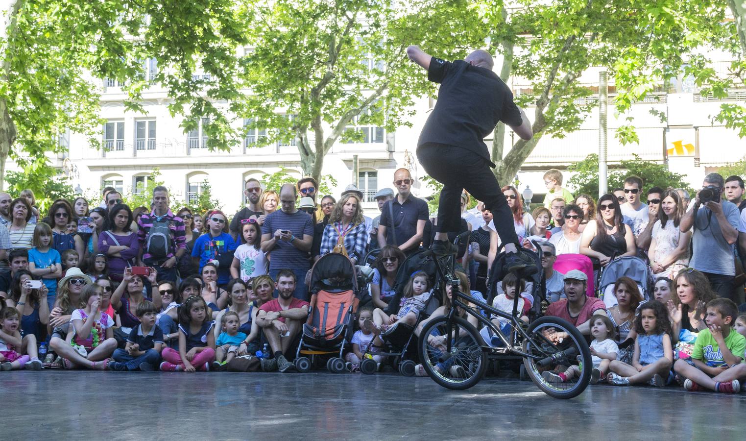 Jornada del sábado en el Festival de Teatro de Calle de Valladolid