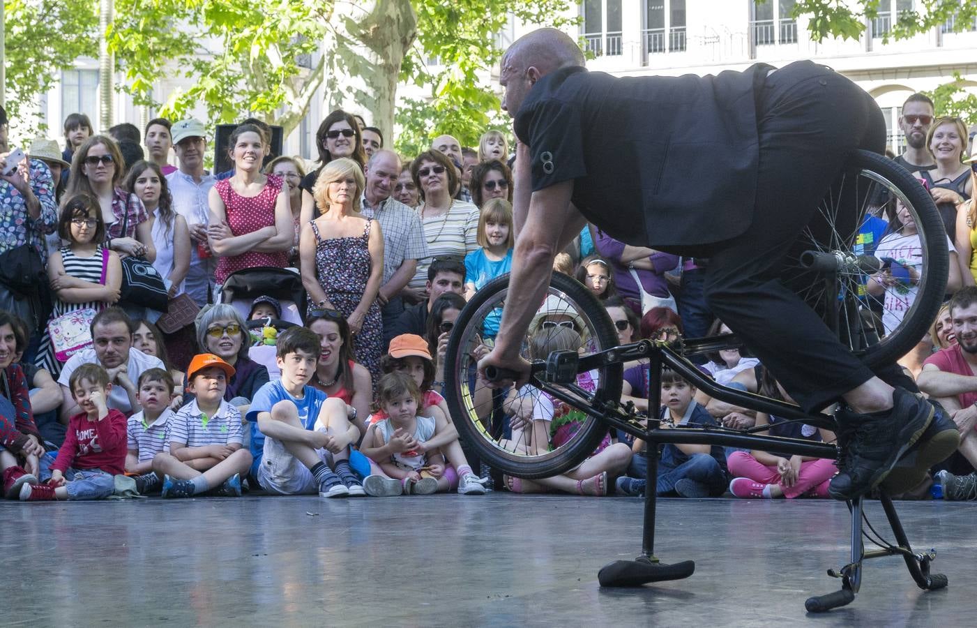 Jornada del sábado en el Festival de Teatro de Calle de Valladolid