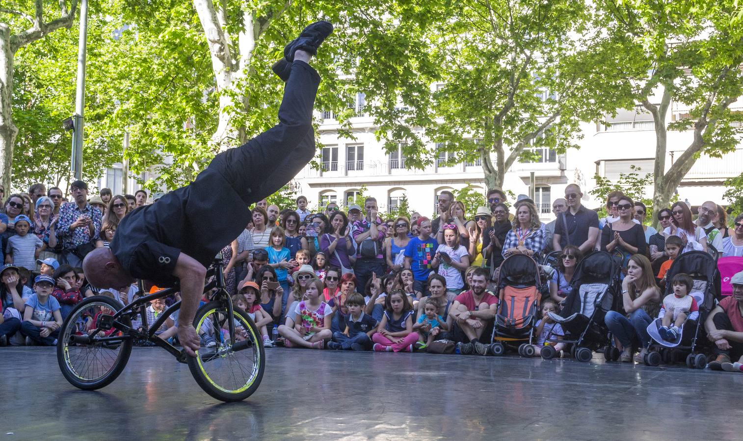 Jornada del sábado en el Festival de Teatro de Calle de Valladolid