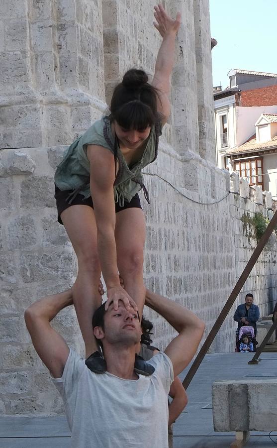 Jornada del sábado en el Festival de Teatro de Calle de Valladolid