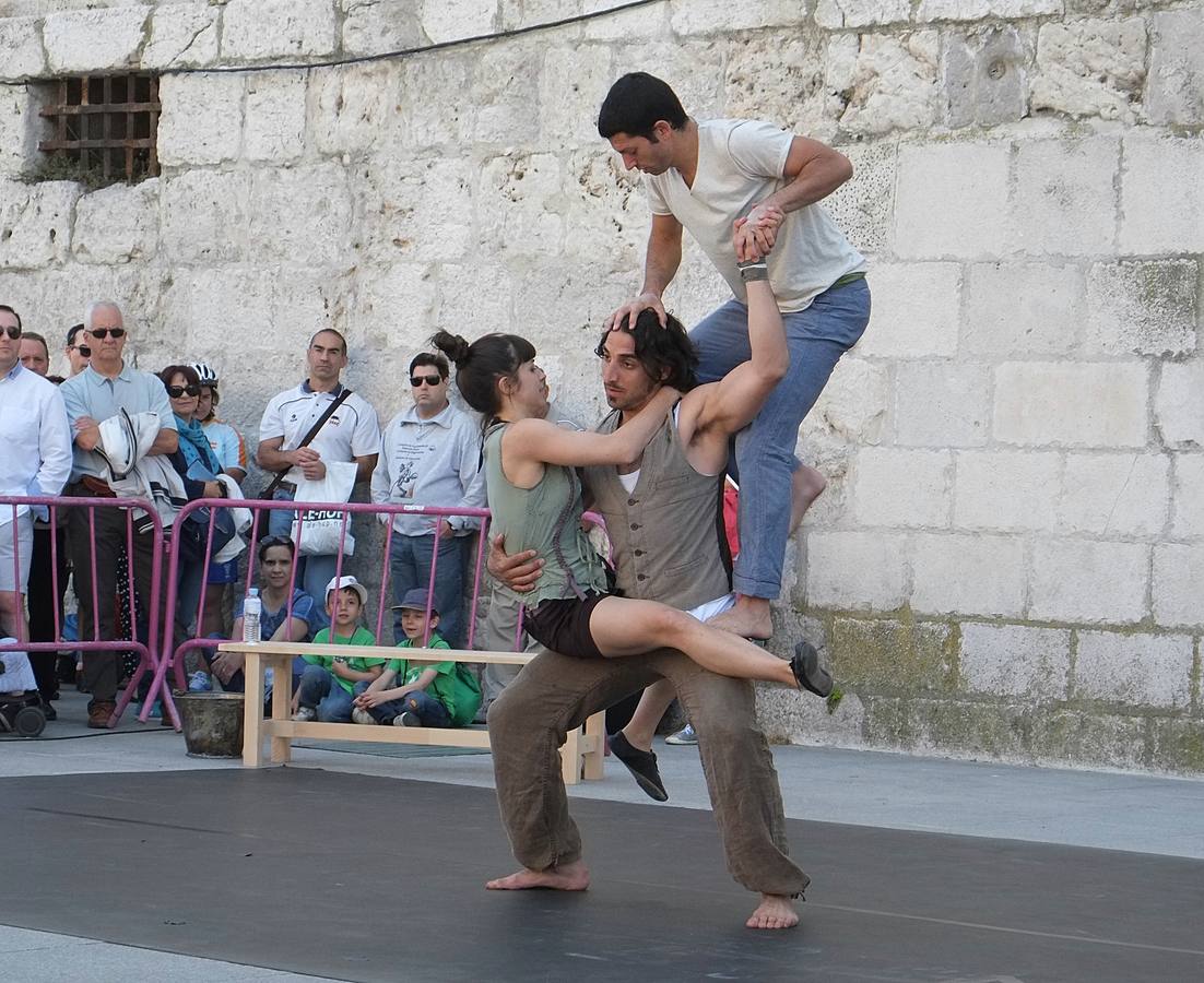 Jornada del sábado en el Festival de Teatro de Calle de Valladolid