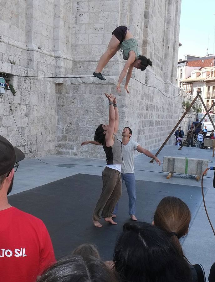 Jornada del sábado en el Festival de Teatro de Calle de Valladolid