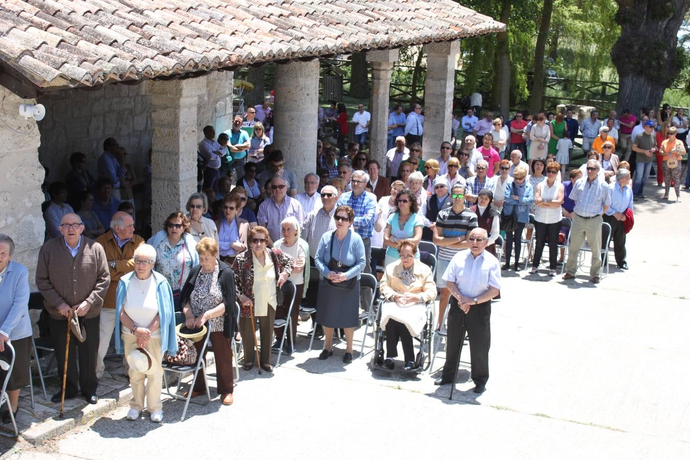 Los vecinos de Antigüedad (Palencia) festejan a la Virgen de Garón
