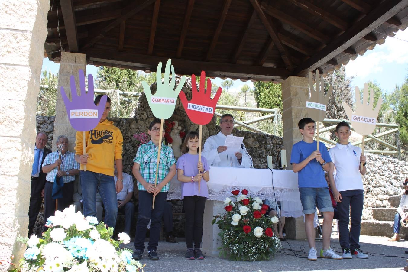 Los vecinos de Antigüedad (Palencia) festejan a la Virgen de Garón