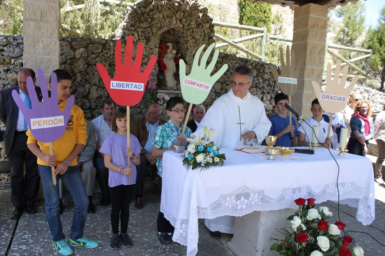 Los vecinos de Antigüedad (Palencia) festejan a la Virgen de Garón