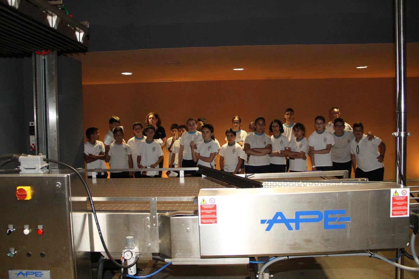 Alumnos de la Inmaculada de Peñafiel participan en un taller de poda en la bodega Cepa 21