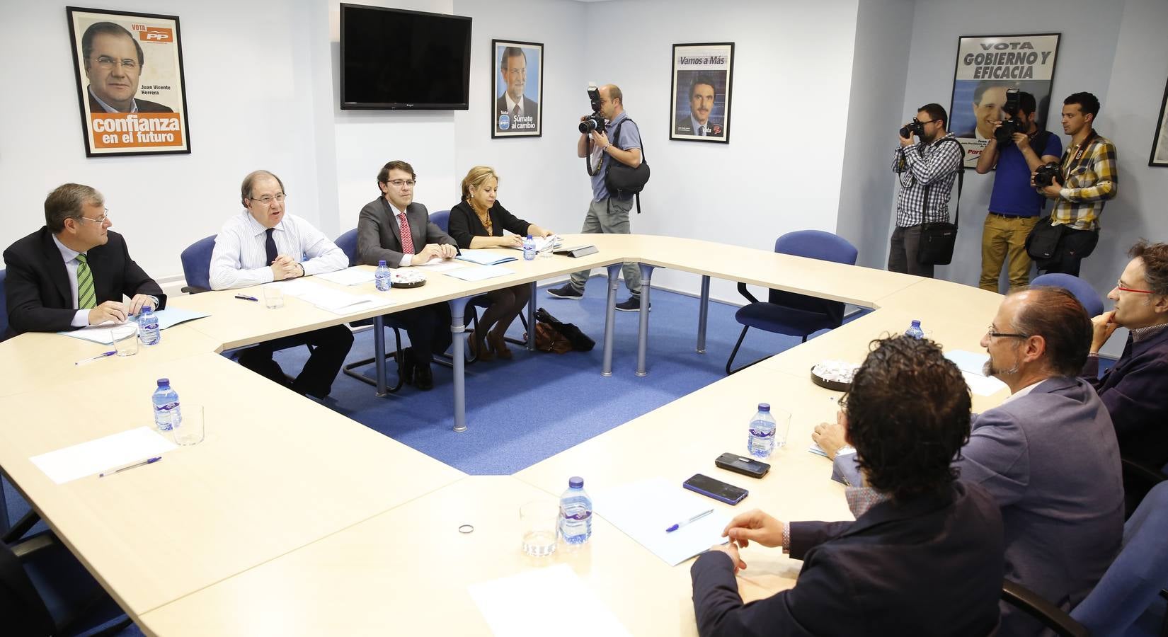 Reunión del PP y Ciudadanos