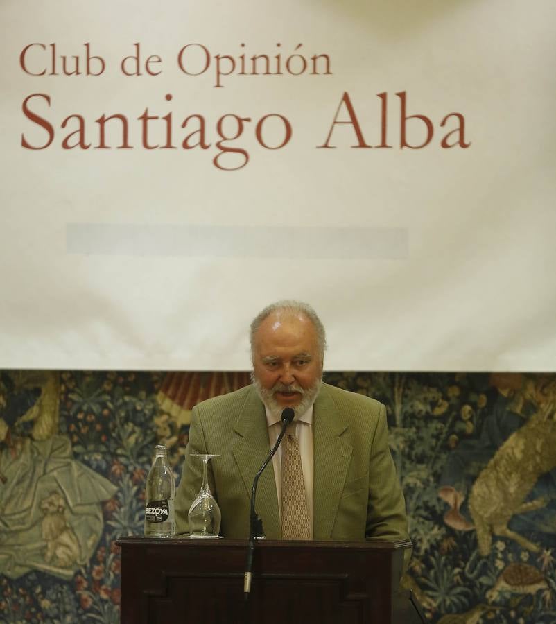 Conferencia de José Manuel Otero en el Club Santiago Alba de Valladolid