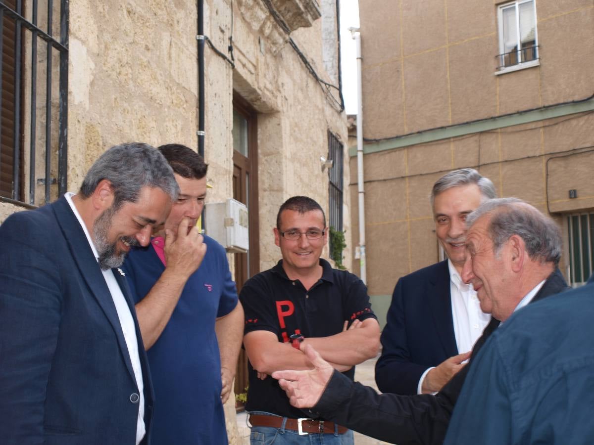 Carlos Aganzo, pregonero de las fiestas de Villalba de los Alcores (Valladolid)