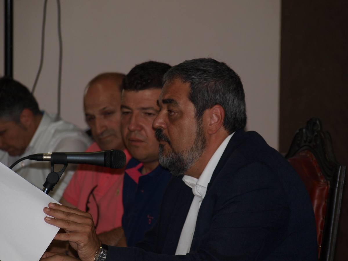 Carlos Aganzo, pregonero de las fiestas de Villalba de los Alcores (Valladolid)