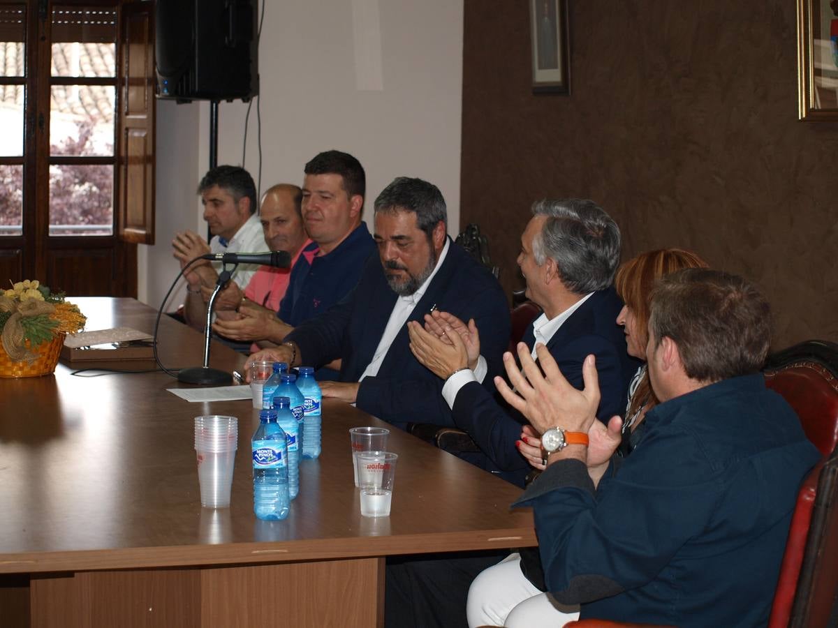 Carlos Aganzo, pregonero de las fiestas de Villalba de los Alcores (Valladolid)