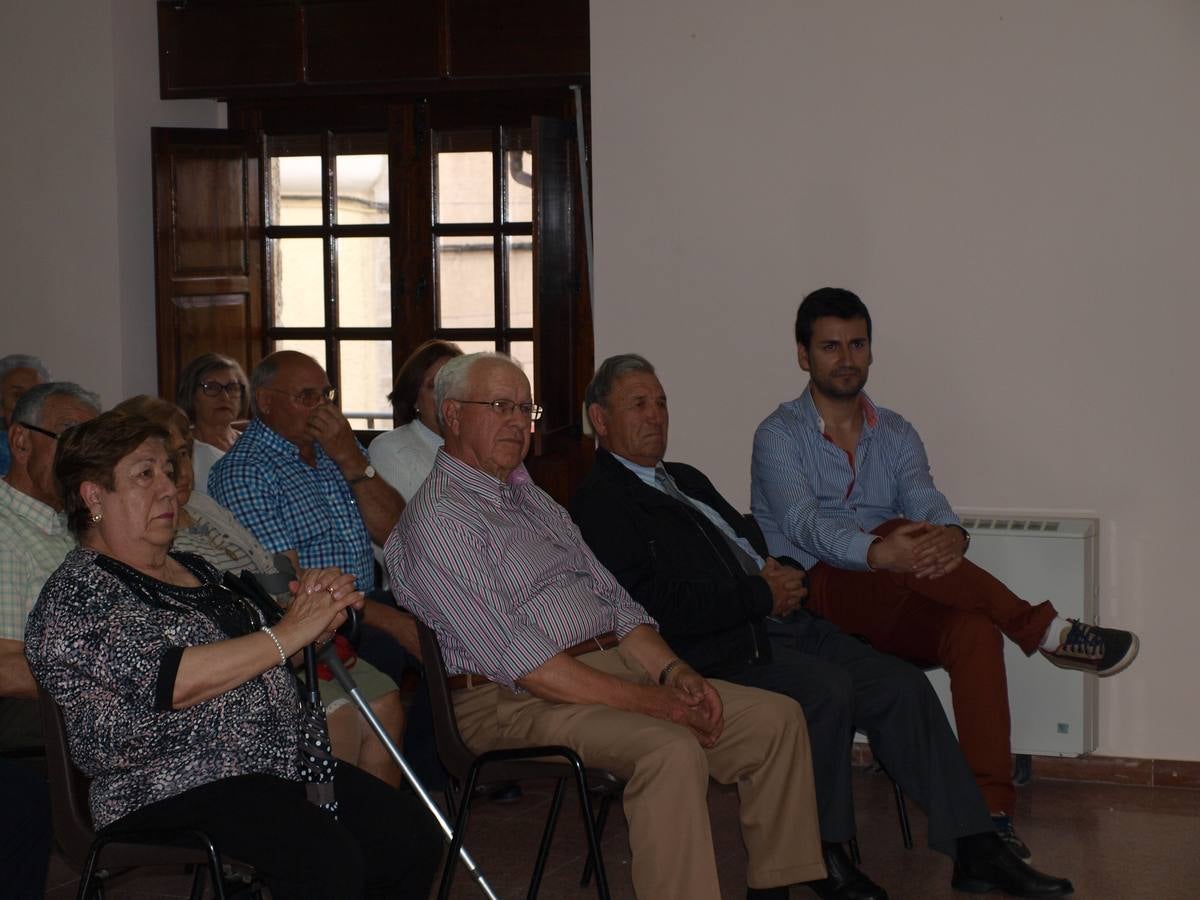 Carlos Aganzo, pregonero de las fiestas de Villalba de los Alcores (Valladolid)