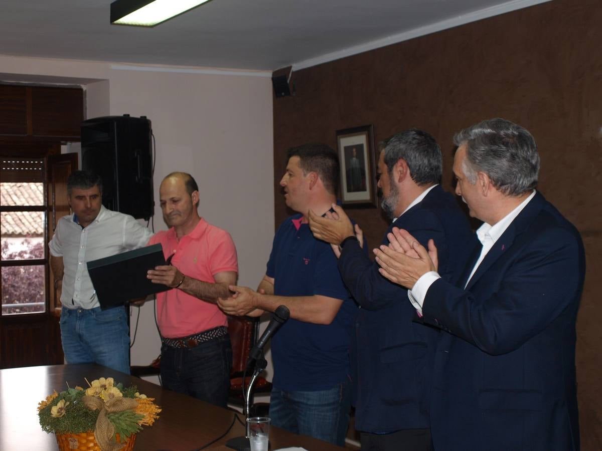 Carlos Aganzo, pregonero de las fiestas de Villalba de los Alcores (Valladolid)