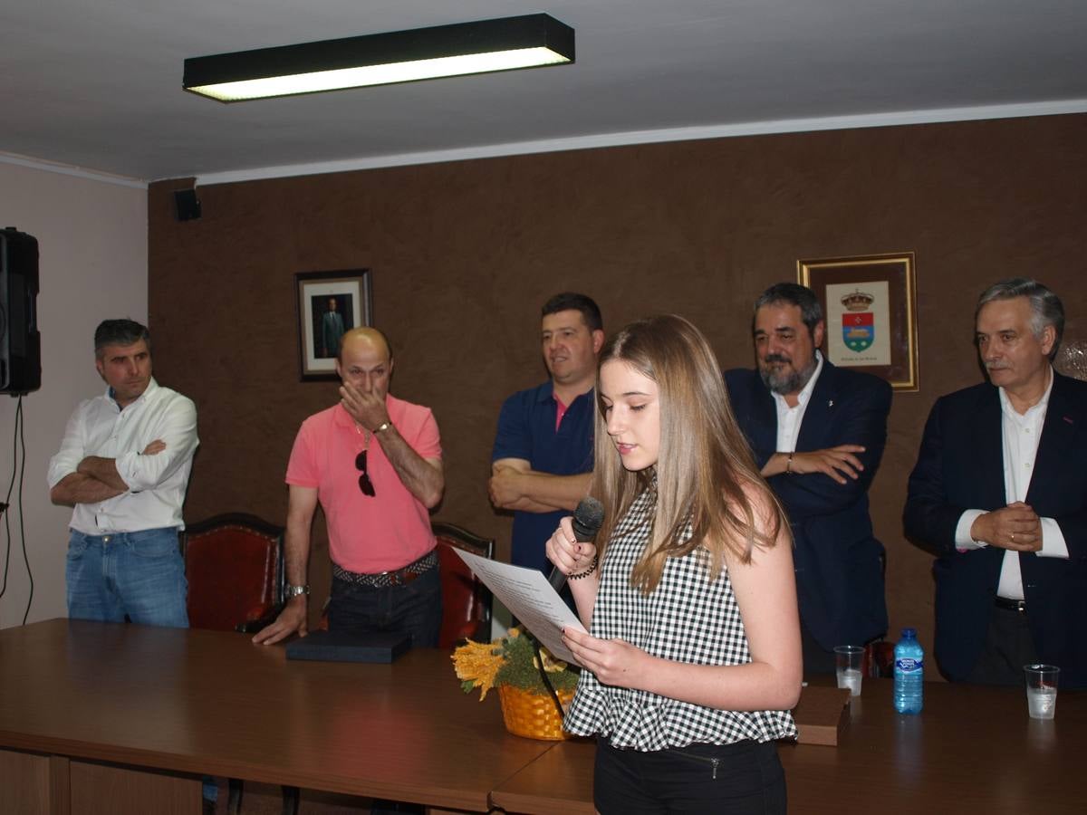 Carlos Aganzo, pregonero de las fiestas de Villalba de los Alcores (Valladolid)