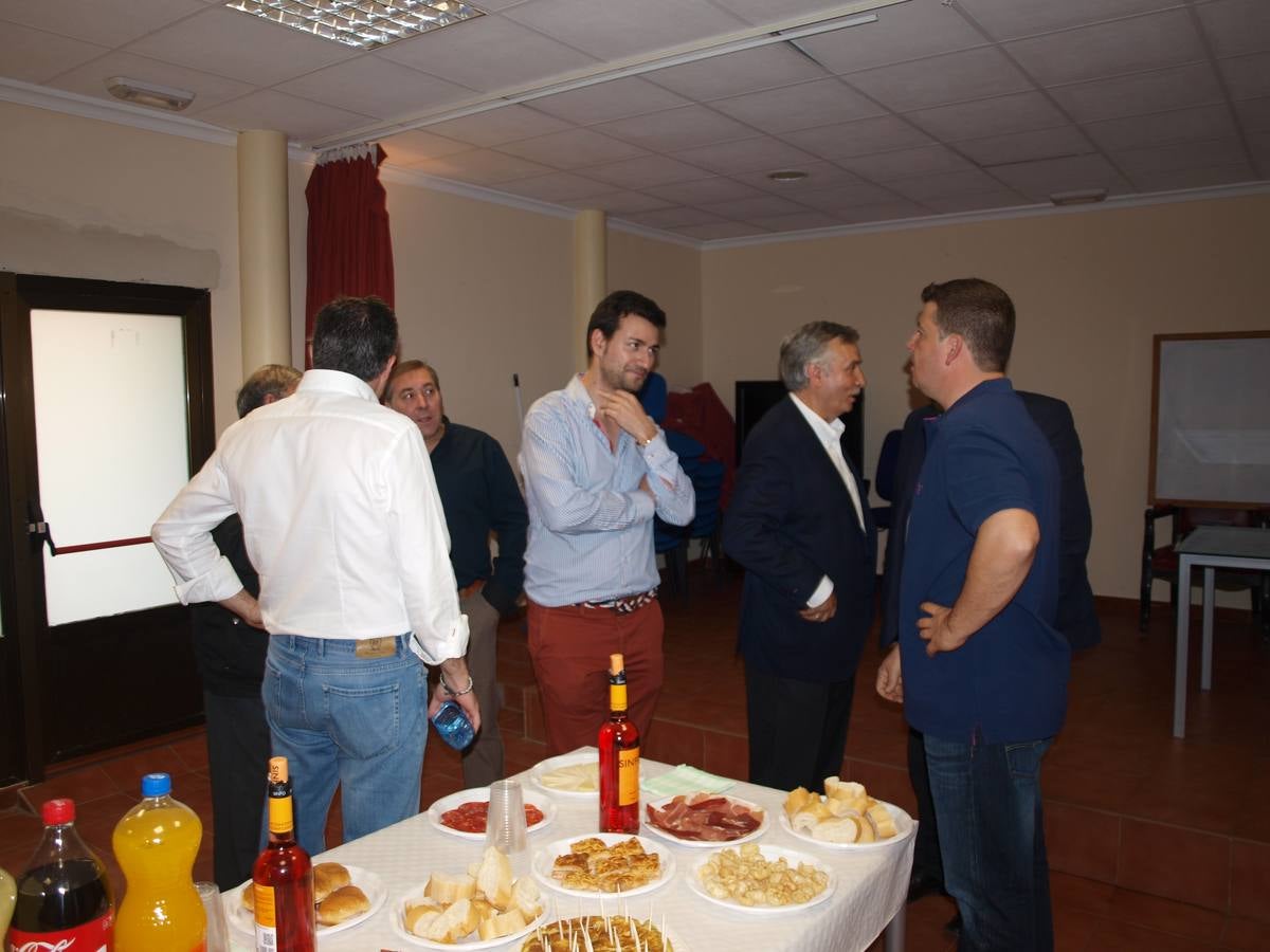 Carlos Aganzo, pregonero de las fiestas de Villalba de los Alcores (Valladolid)