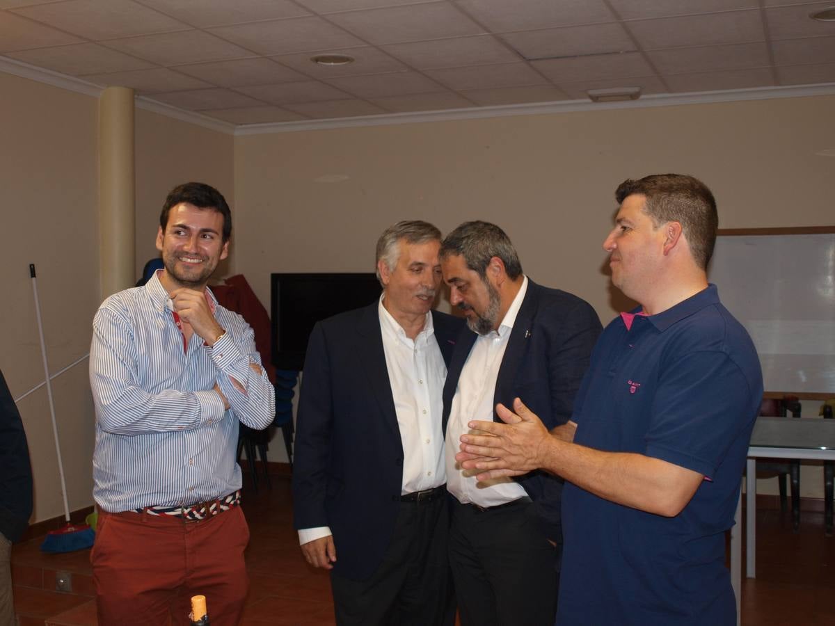 Carlos Aganzo, pregonero de las fiestas de Villalba de los Alcores (Valladolid)