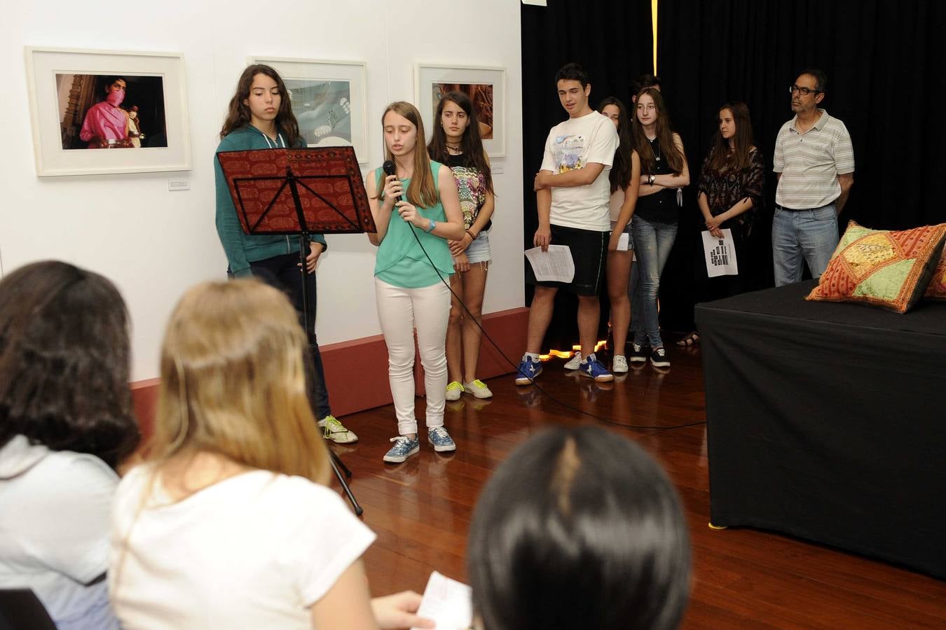 Alumnos del instituto La Merced visitan la Casa de La India