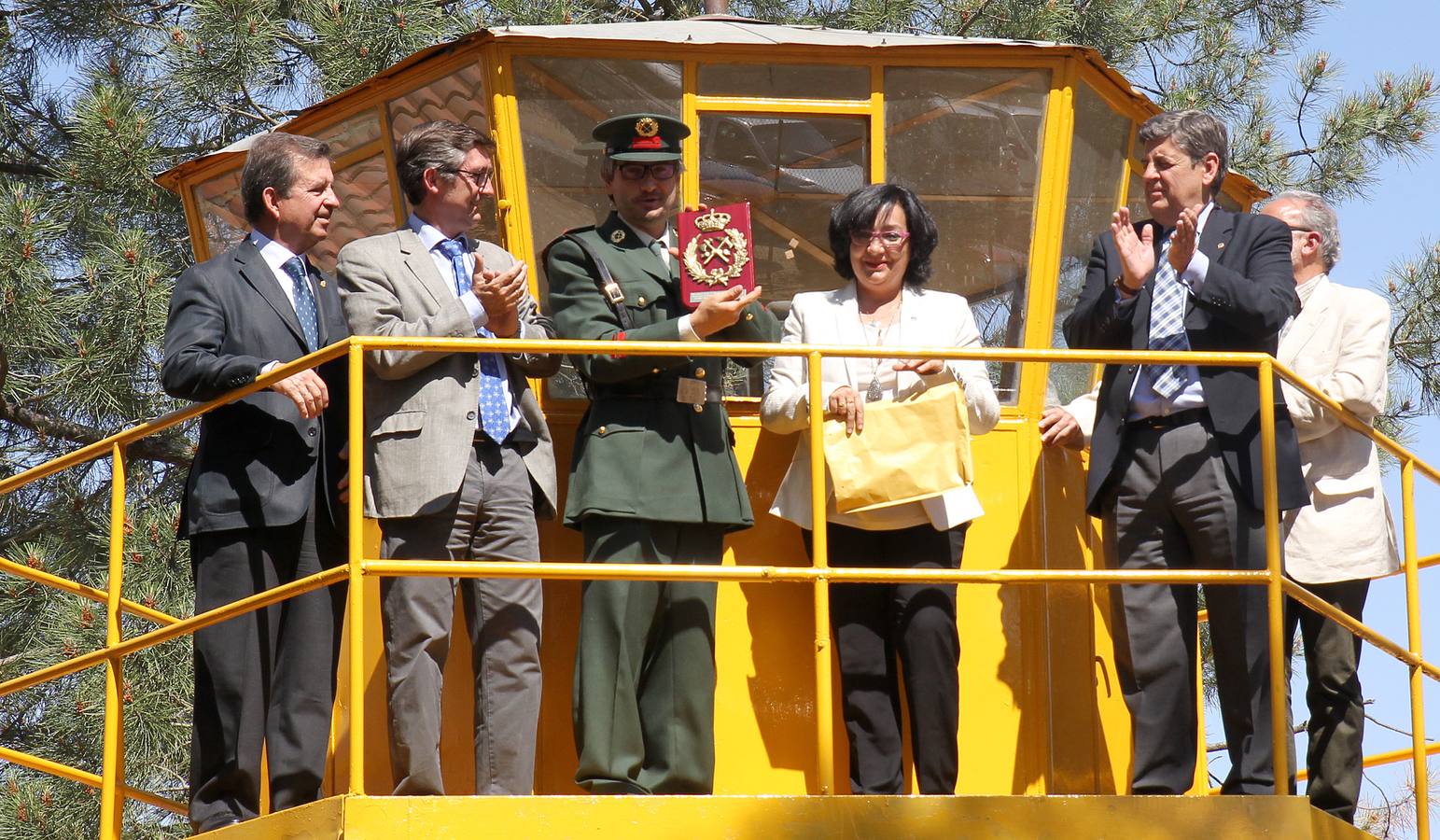Inauguración del Museo del Servicio Forestal Español en Coca (Segovia)